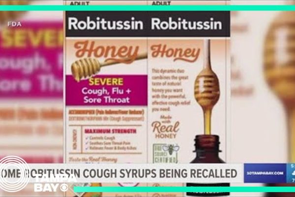 Robitussin cough syrup sold nationwide recalled due to contamination -  YouTube