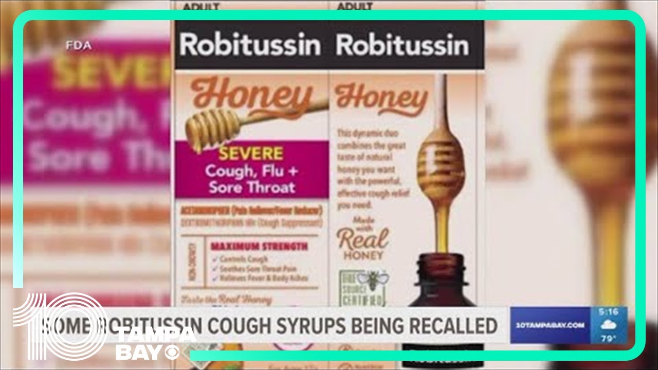 Robitussin cough syrup sold nationwide recalled due to contamination -  YouTube